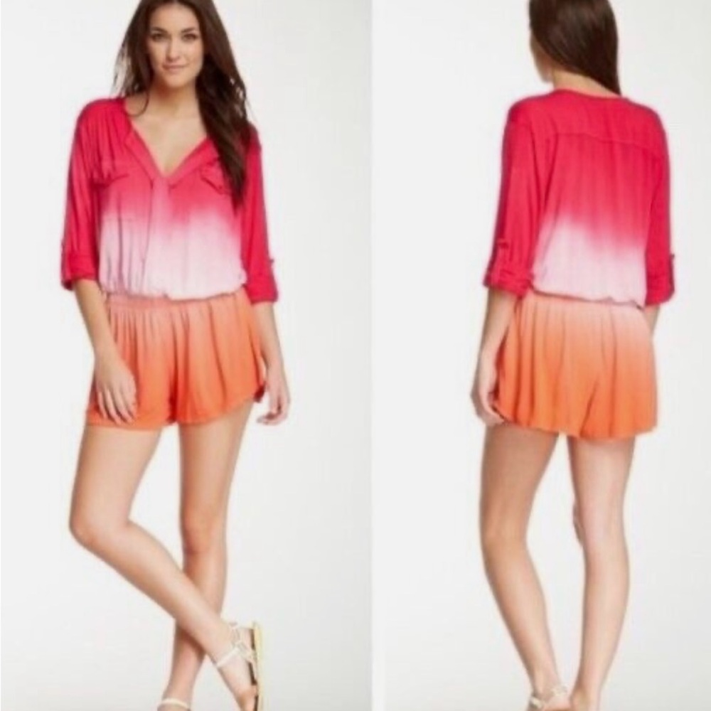 Chic Young Fabulous & Broke Ombré Romper